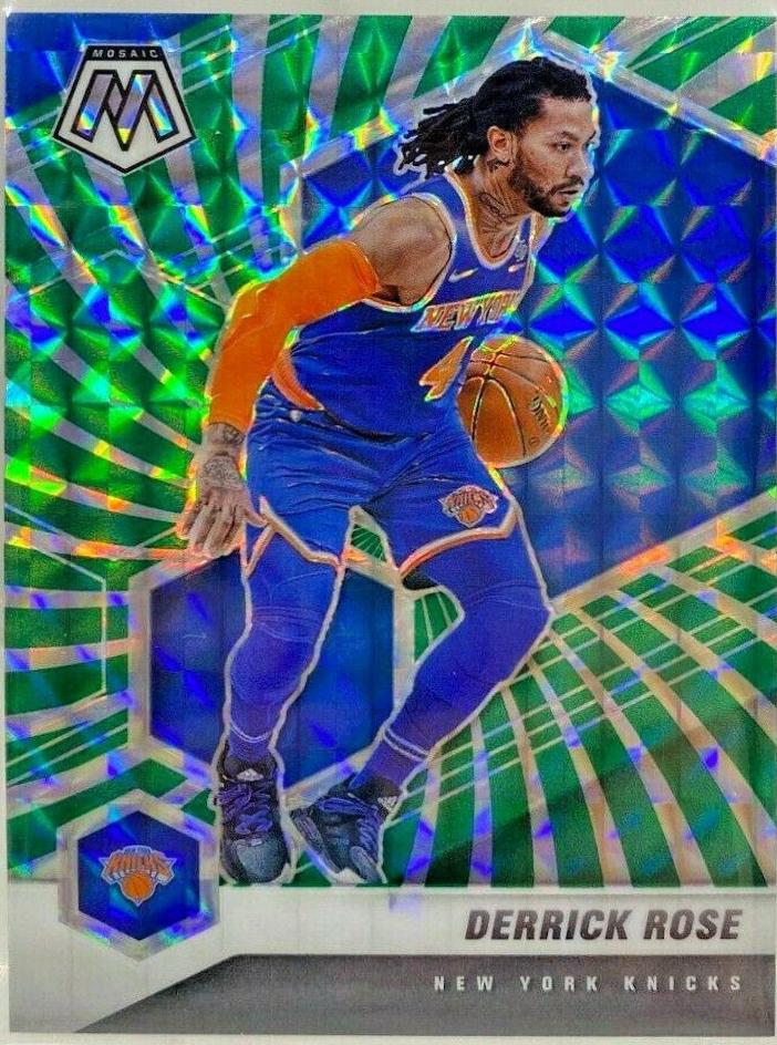 Derrick Rose [Green Swirl] #123