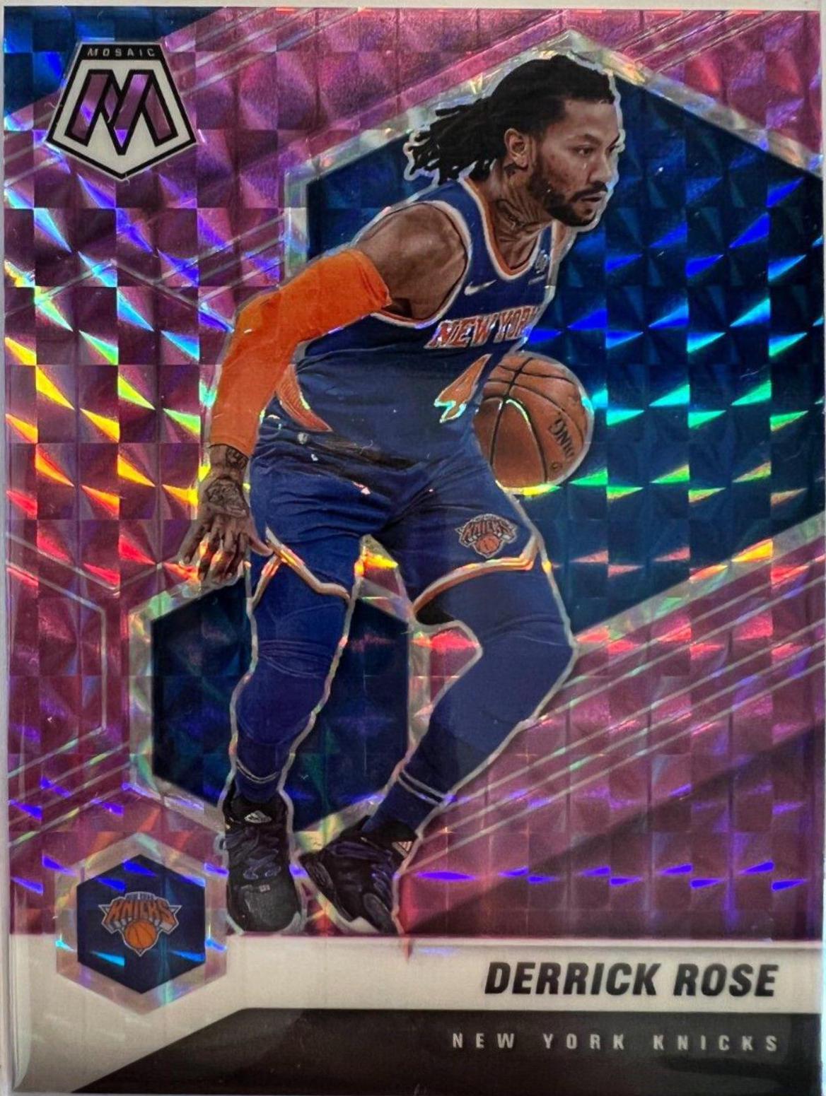 Derrick Rose [Purple Mosaic] #123