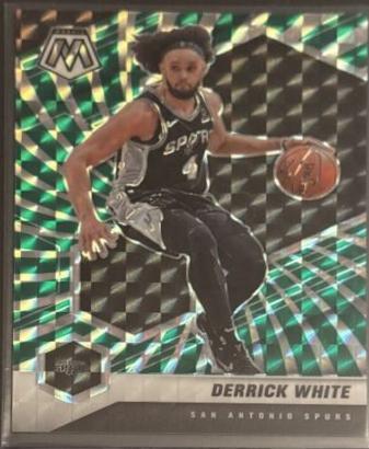 Derrick White [Green Swirl] #63