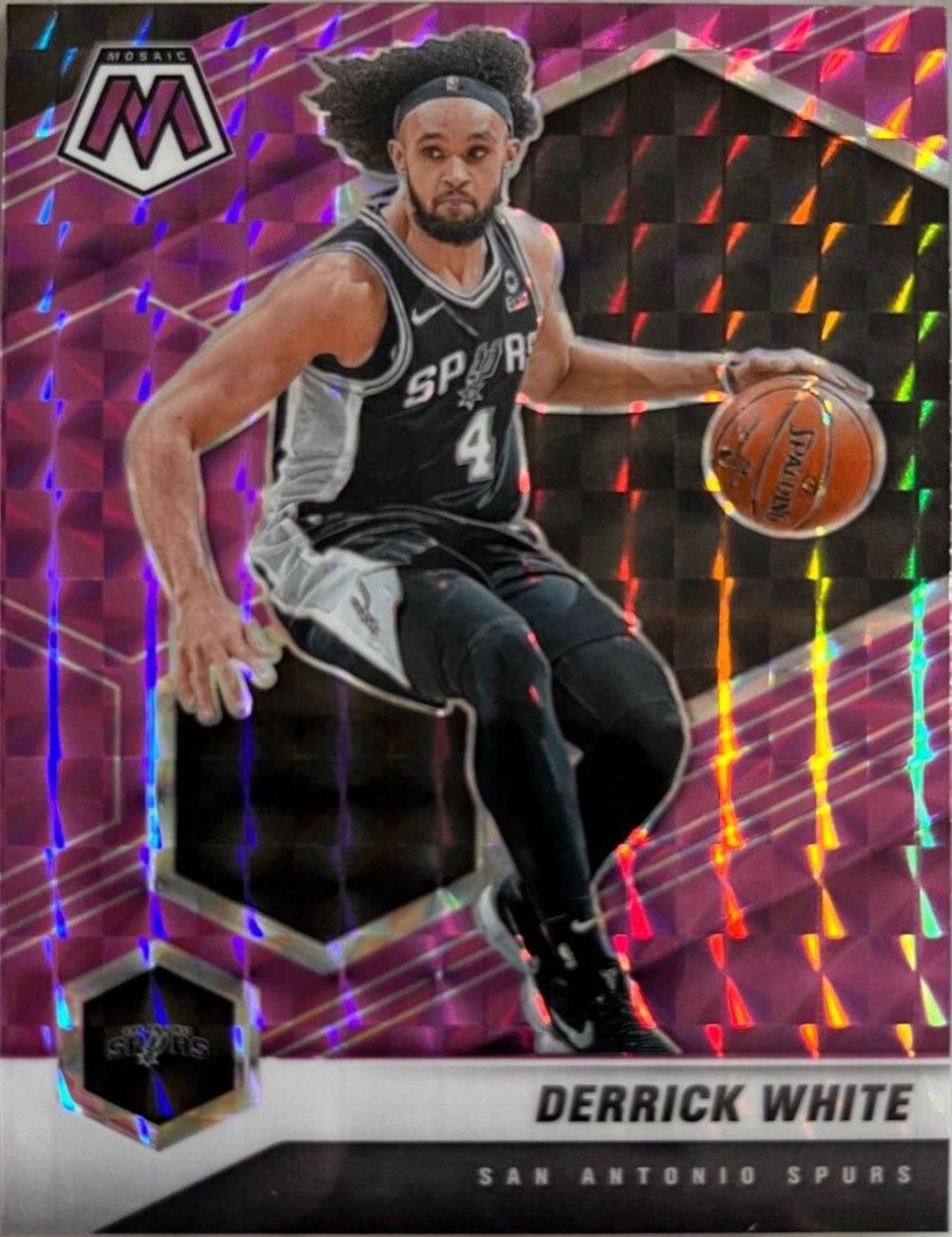 Derrick White [Purple Mosaic] #63