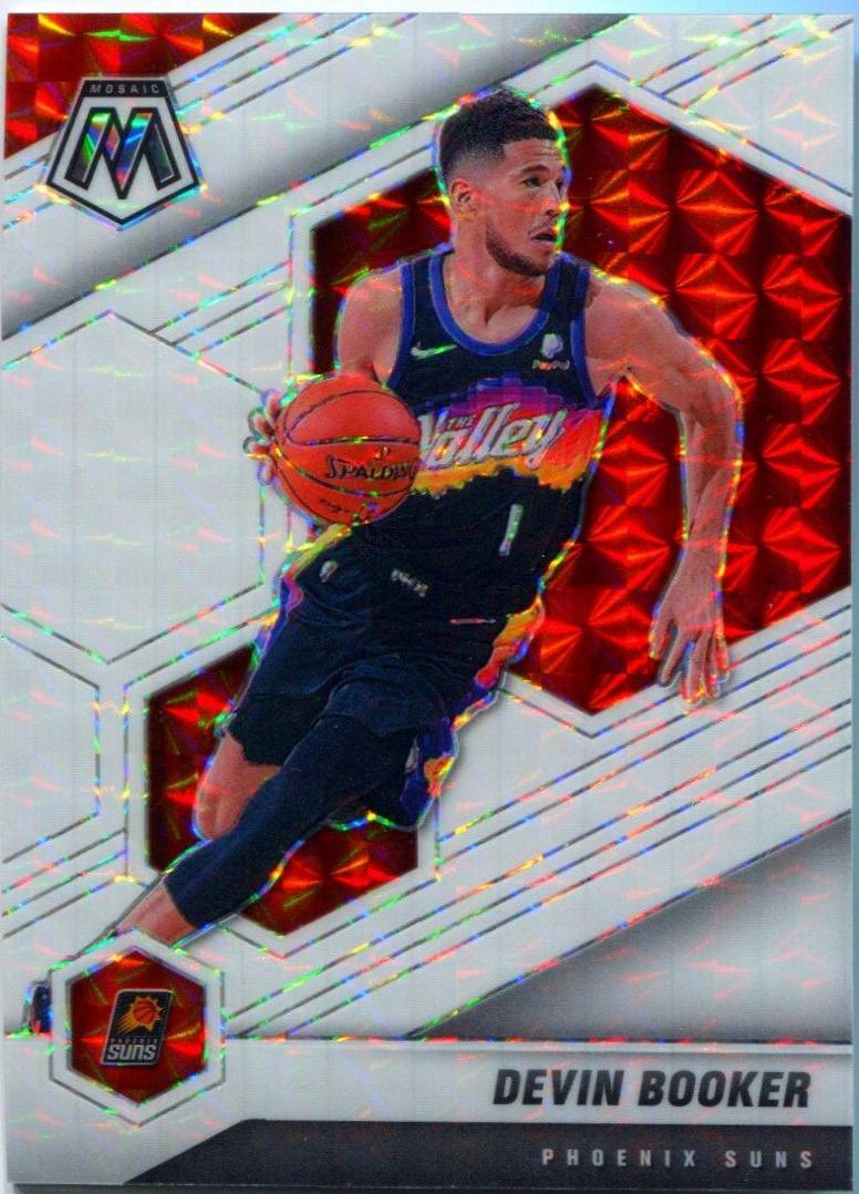 Devin Booker [White Mosaic] #33