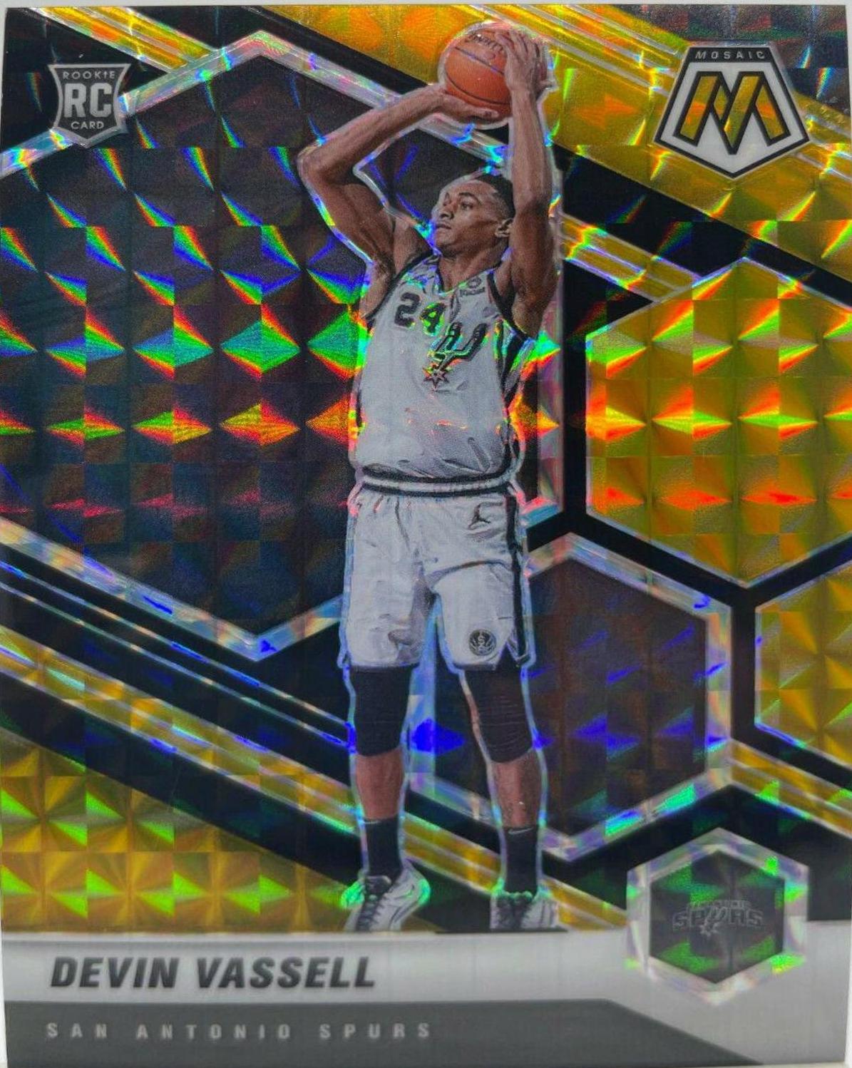 Devin Vassell [Black Gold Choice] #221