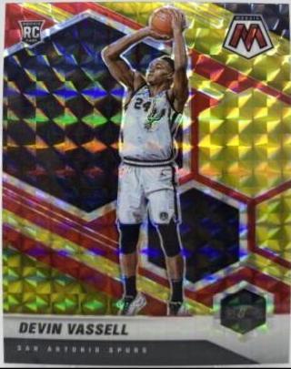 Devin Vassell [Choice Fusion Red & Yellow] #221