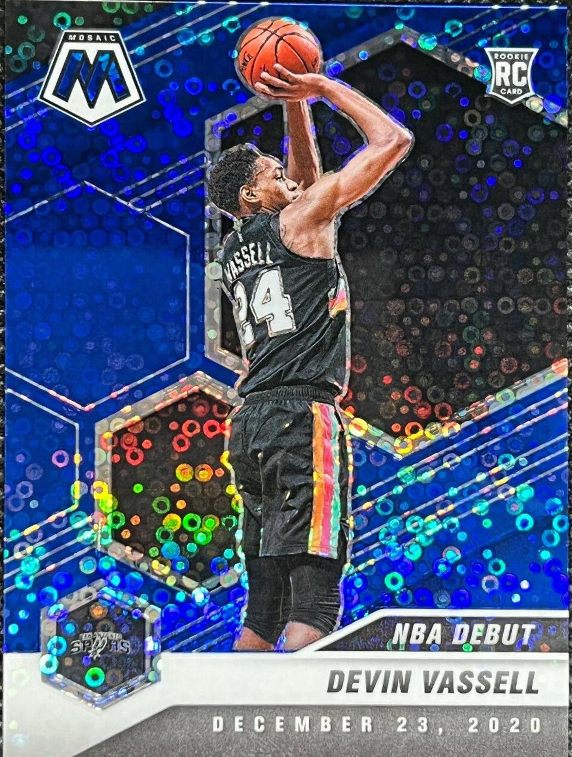 Devin Vassell [Fast Break Blue] #278