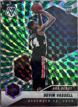 Devin Vassell [Green Swirl] #278