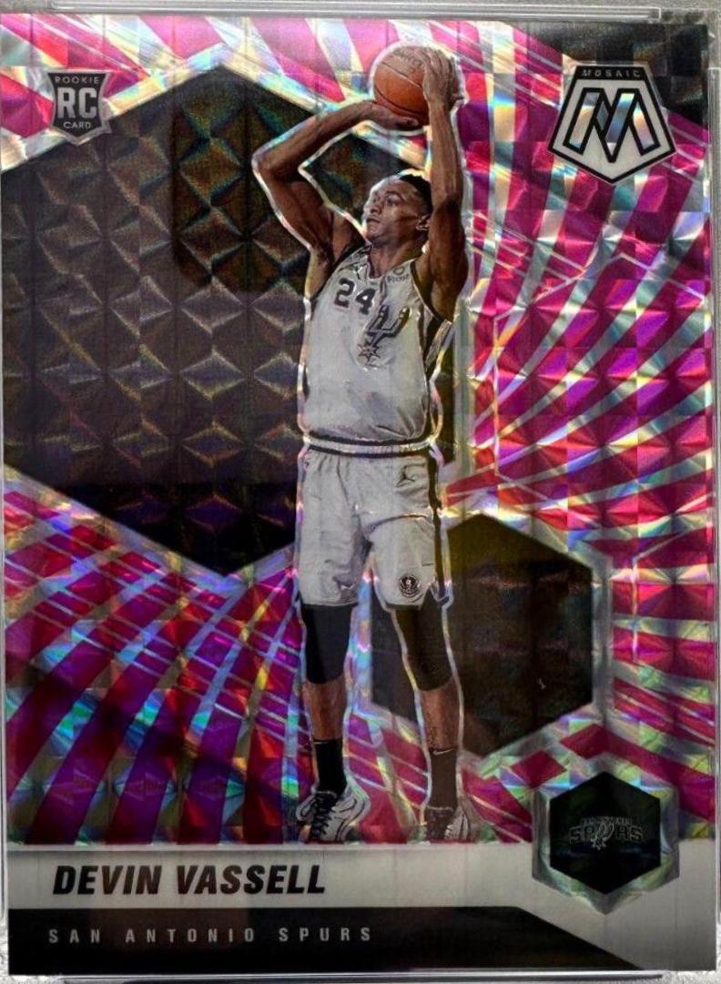 Devin Vassell [Pink Swirl] #278