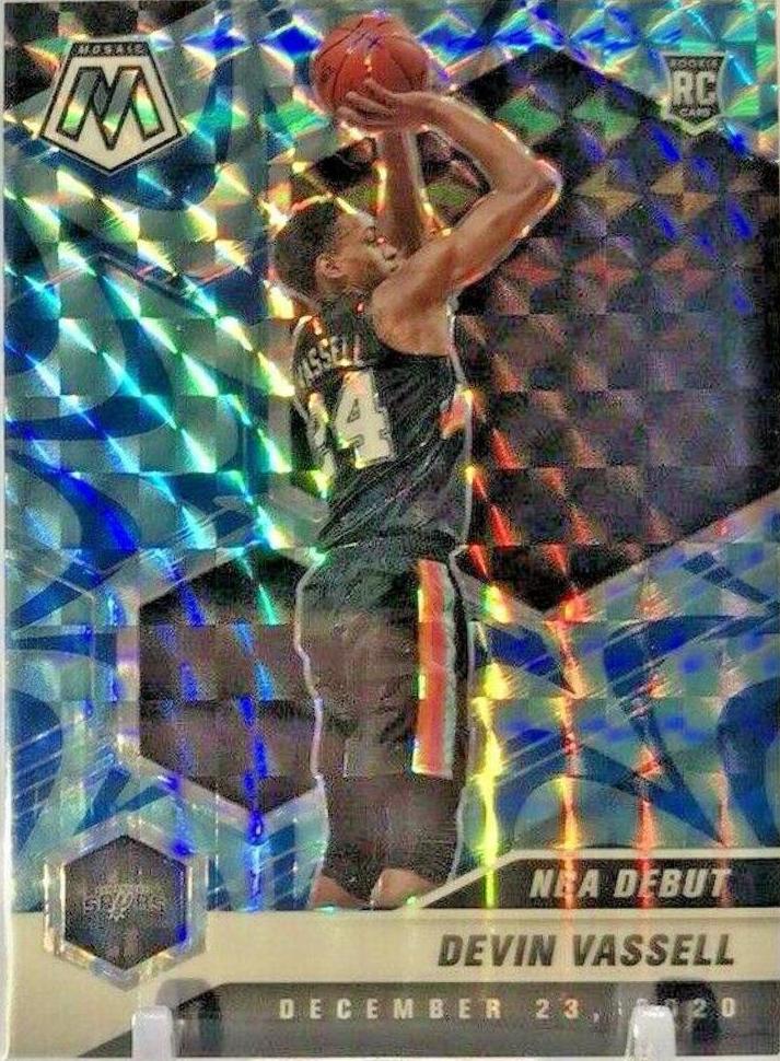 Devin Vassell [Reactive Blue] #278