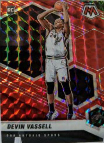 Devin Vassell [Red Mosaic] #221