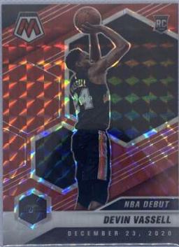 Devin Vassell [Red Mosaic] #278