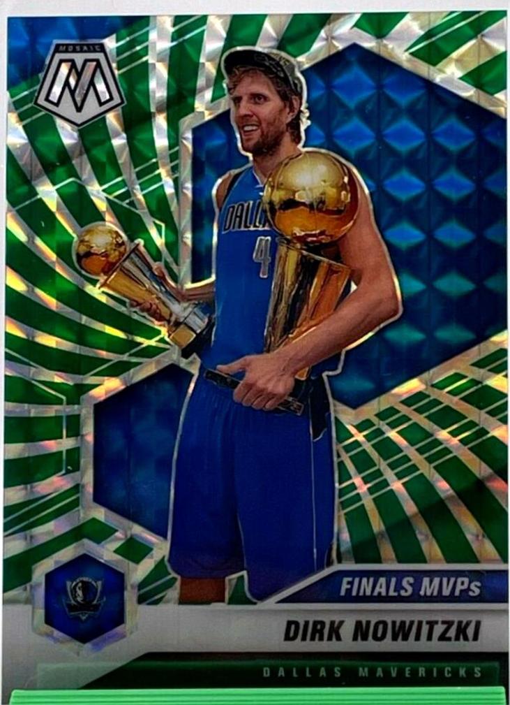 Dirk Nowitzki [Green Swirl] #298