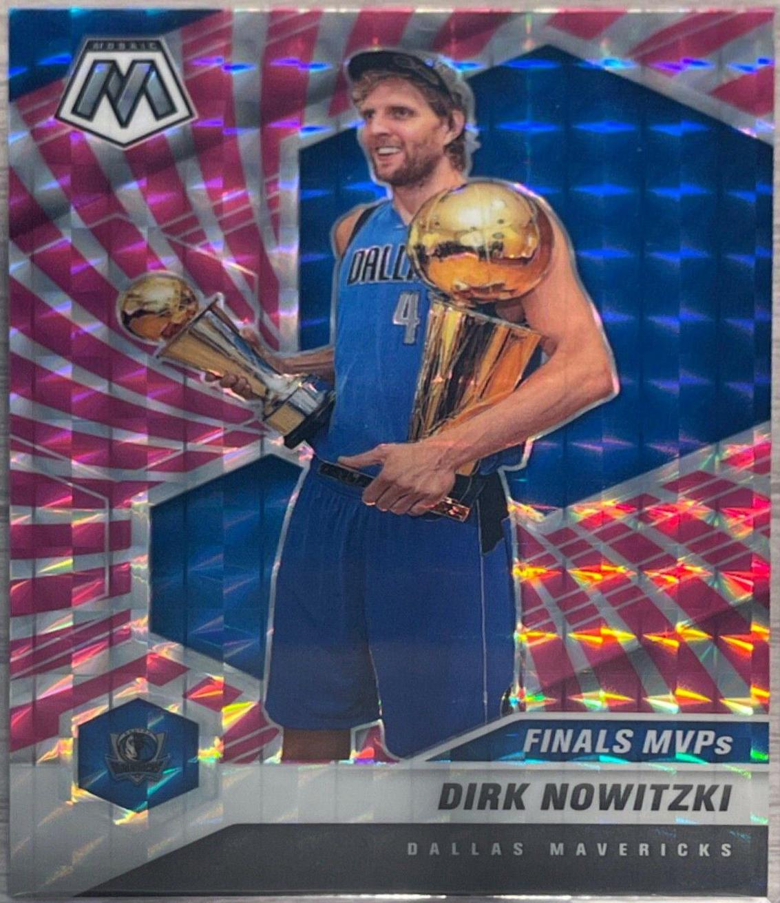 Dirk Nowitzki [Pink Swirl] #298