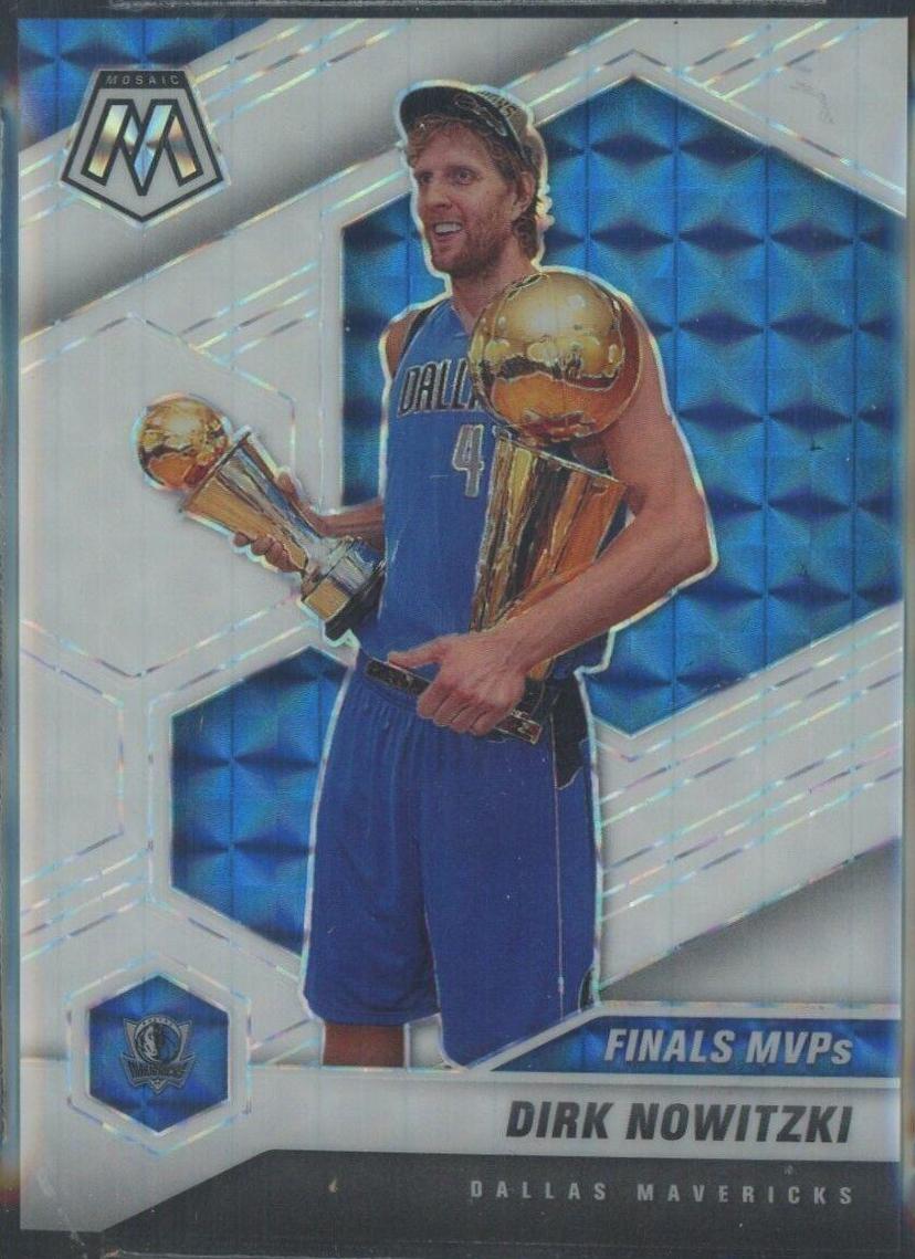 Dirk Nowitzki [White Mosaic] #298