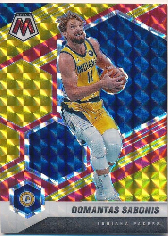 Domantas Sabonis [Choice Fusion Red & Yellow] #15