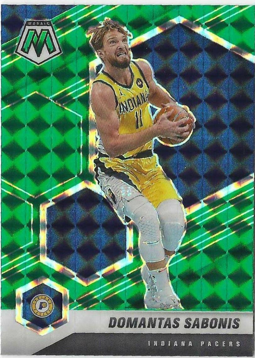 Domantas Sabonis [Green Mosaic] #15