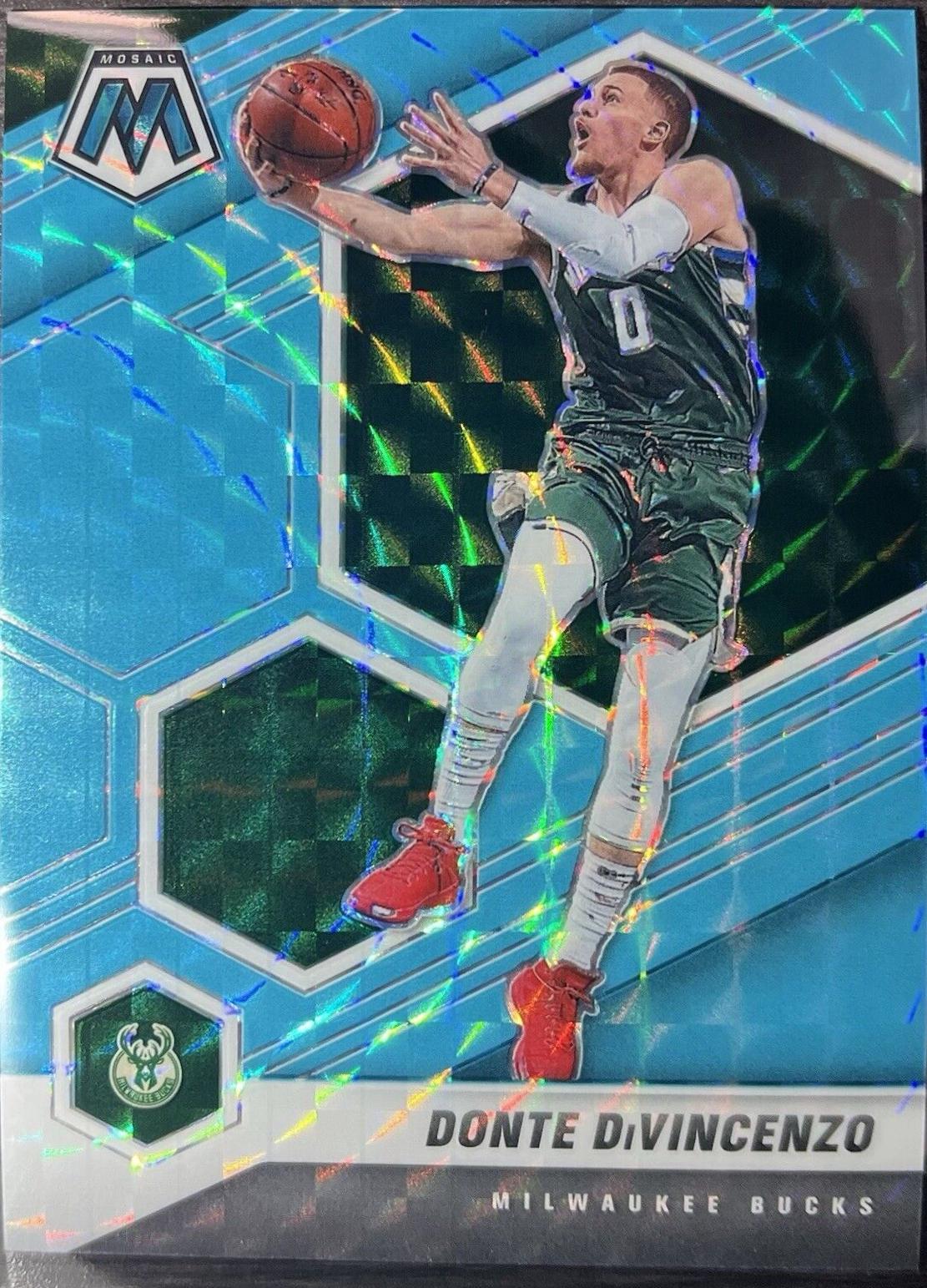 Donte DiVincenzo [Blue Fluorescent] #13