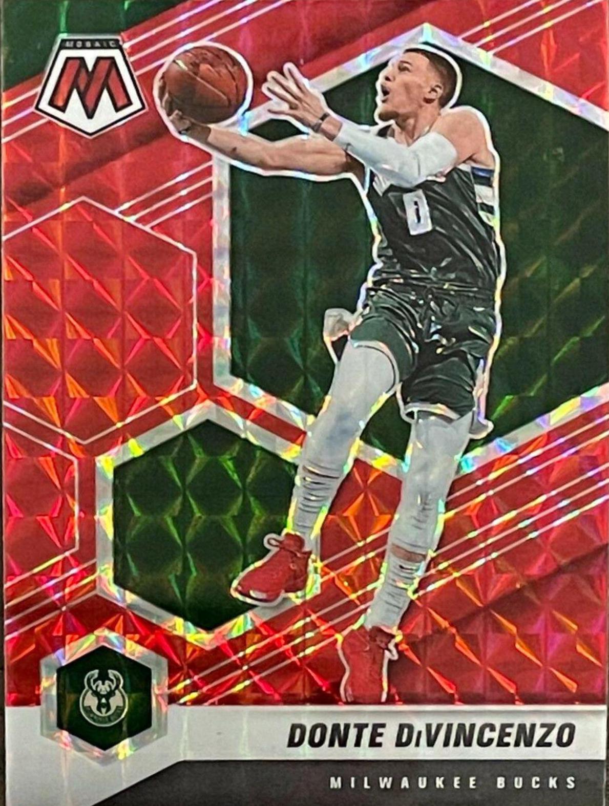 Donte DiVincenzo [Red Mosaic] #13