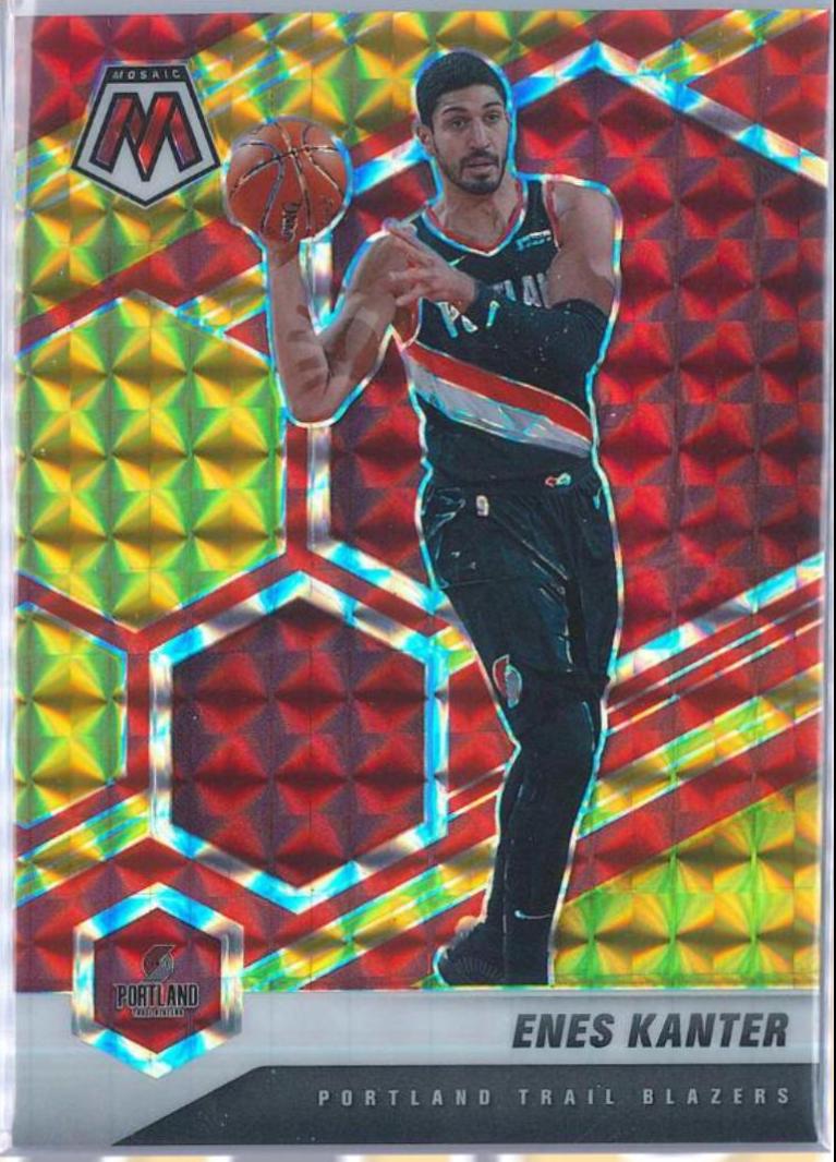 Enes Kanter [Choice Fusion Red & Yellow] #120