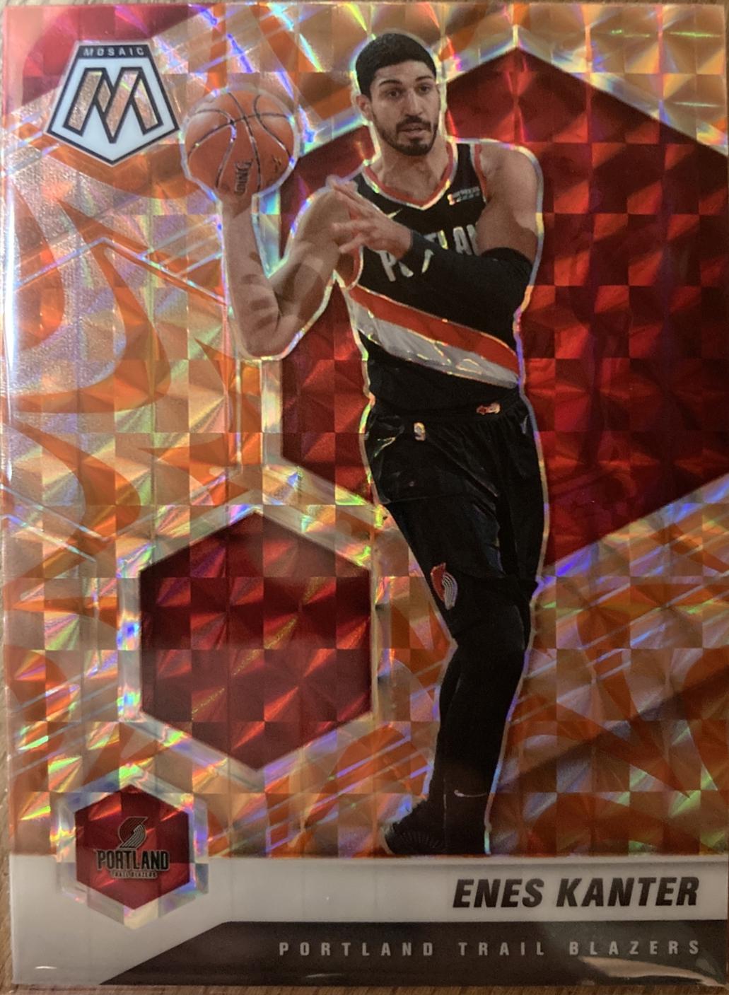 Enes Kanter [Orange Fluorescent] #120