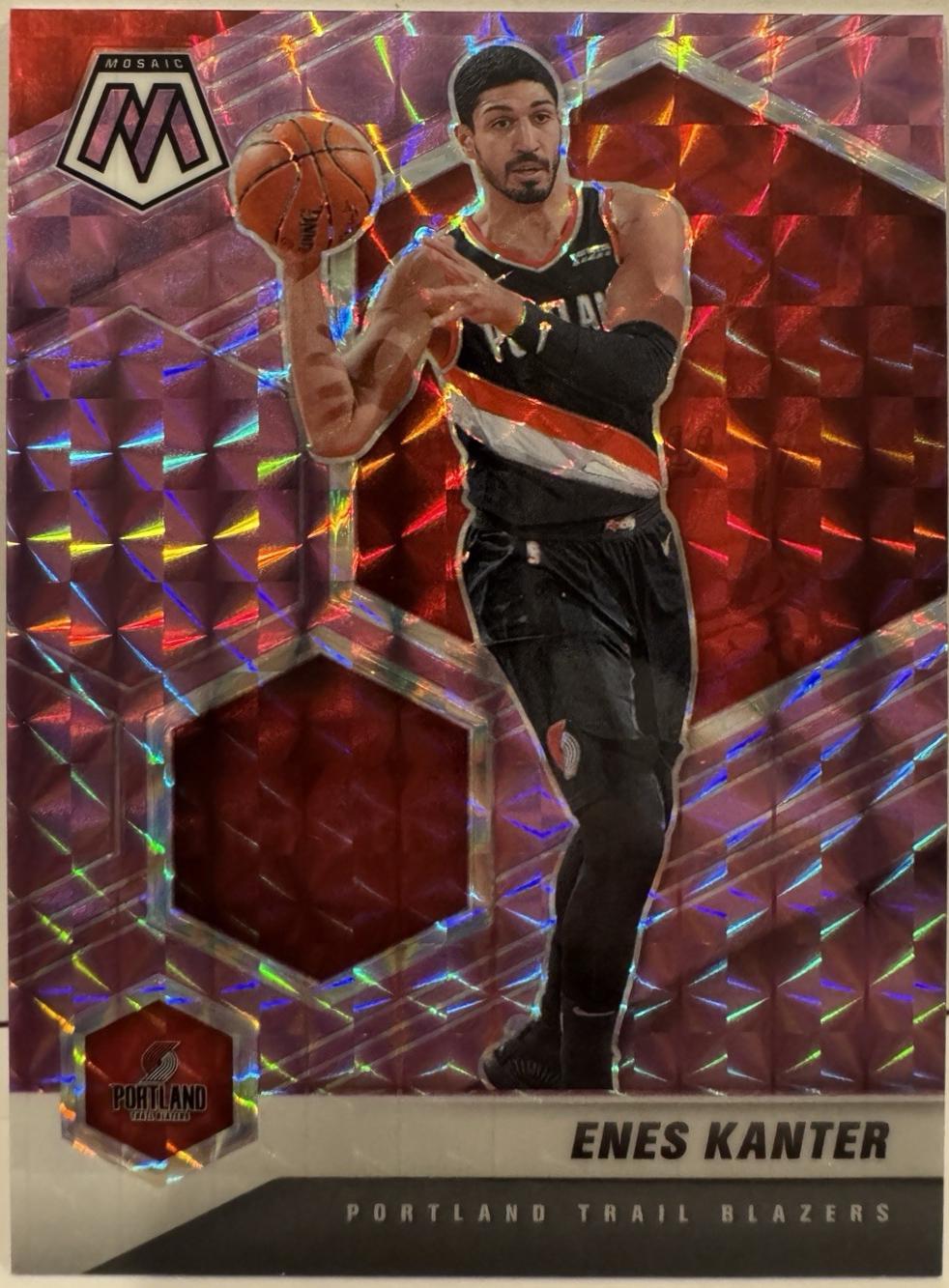 Enes Kanter [Purple Mosaic] #120