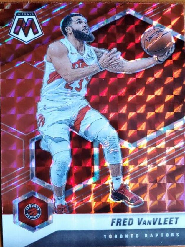 Fred VanVleet [Red Mosaic] #57