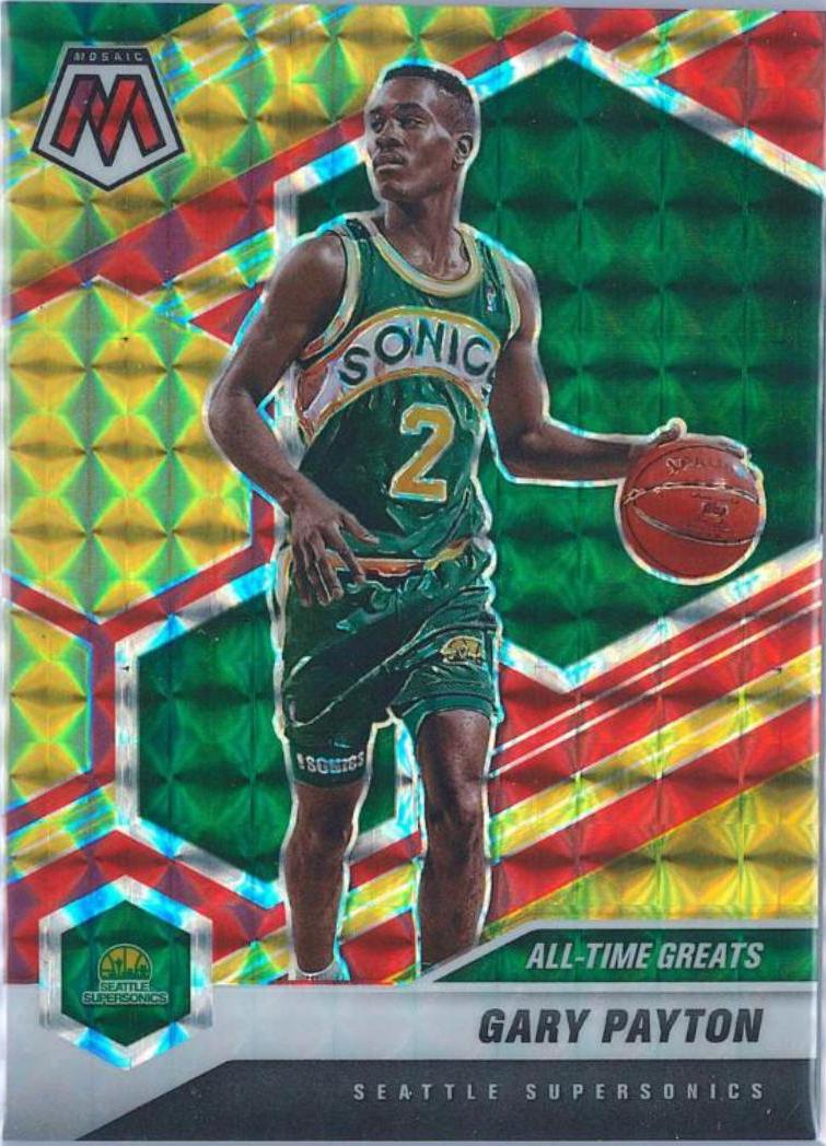Gary Payton [Choice Fusion Red & Yellow] #291