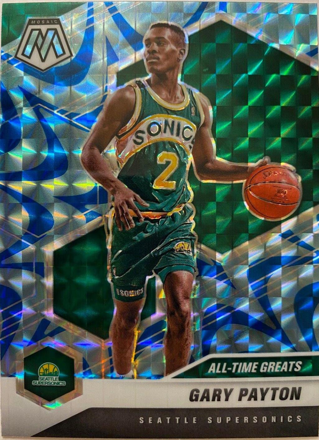 Gary Payton [Reactive Blue] #291