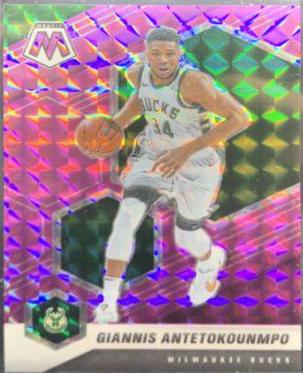 Giannis Antetokounmpo [Purple Mosaic] #80