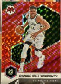 Giannis Antetokounmpo [Red Mosaic] #80