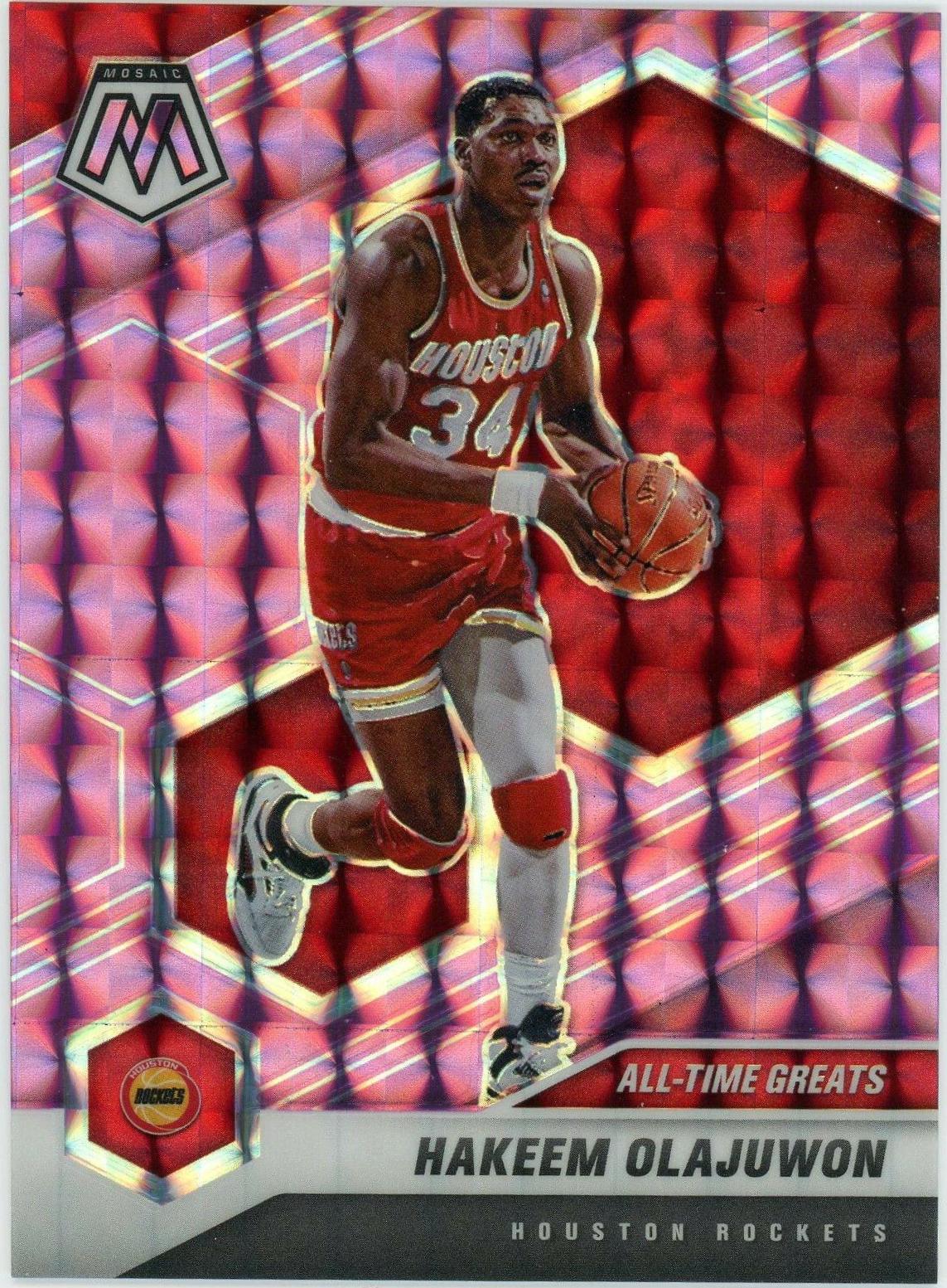 Hakeem Olajuwon [Purple Mosaic] #284