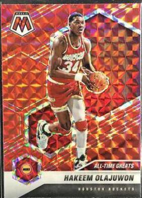 Hakeem Olajuwon [Red Mosaic] #284
