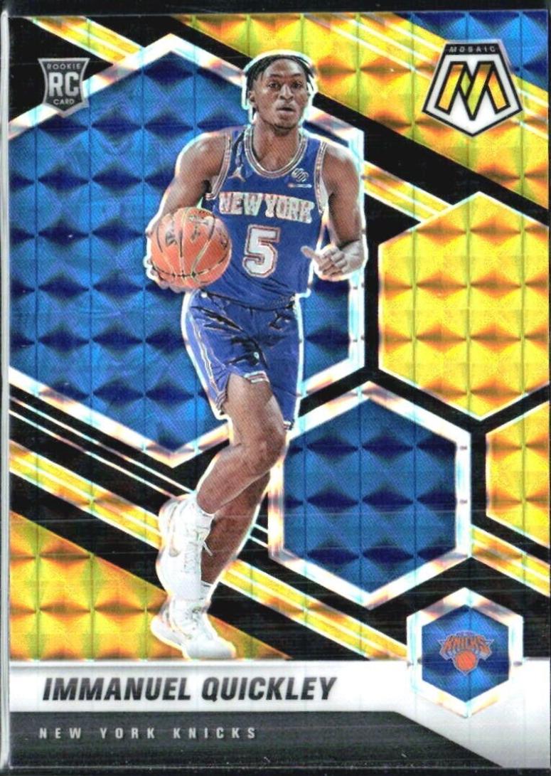 Immanuel Quickley [Black Gold Choice] #208