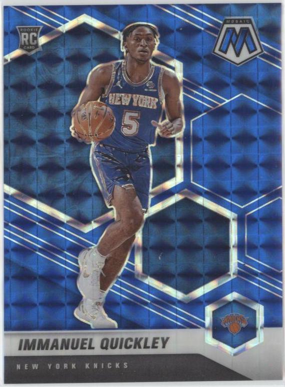 Immanuel Quickley [Blue Mosaic] #208
