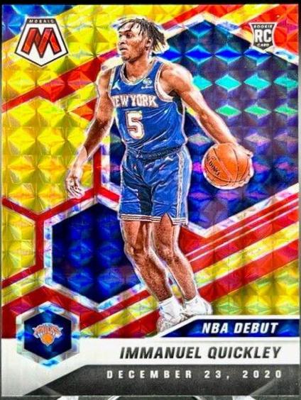 Immanuel Quickley [Choice Fusion Red & Yellow] #277