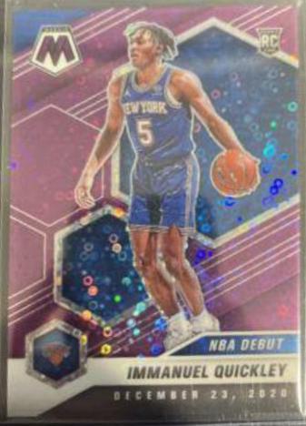 Immanuel Quickley [Fast Break Pink] #277