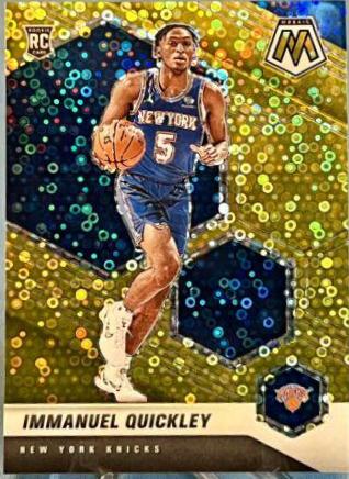 Immanuel Quickley [Gold Mosaic] #208
