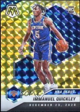 Immanuel Quickley [Gold Mosaic] #277