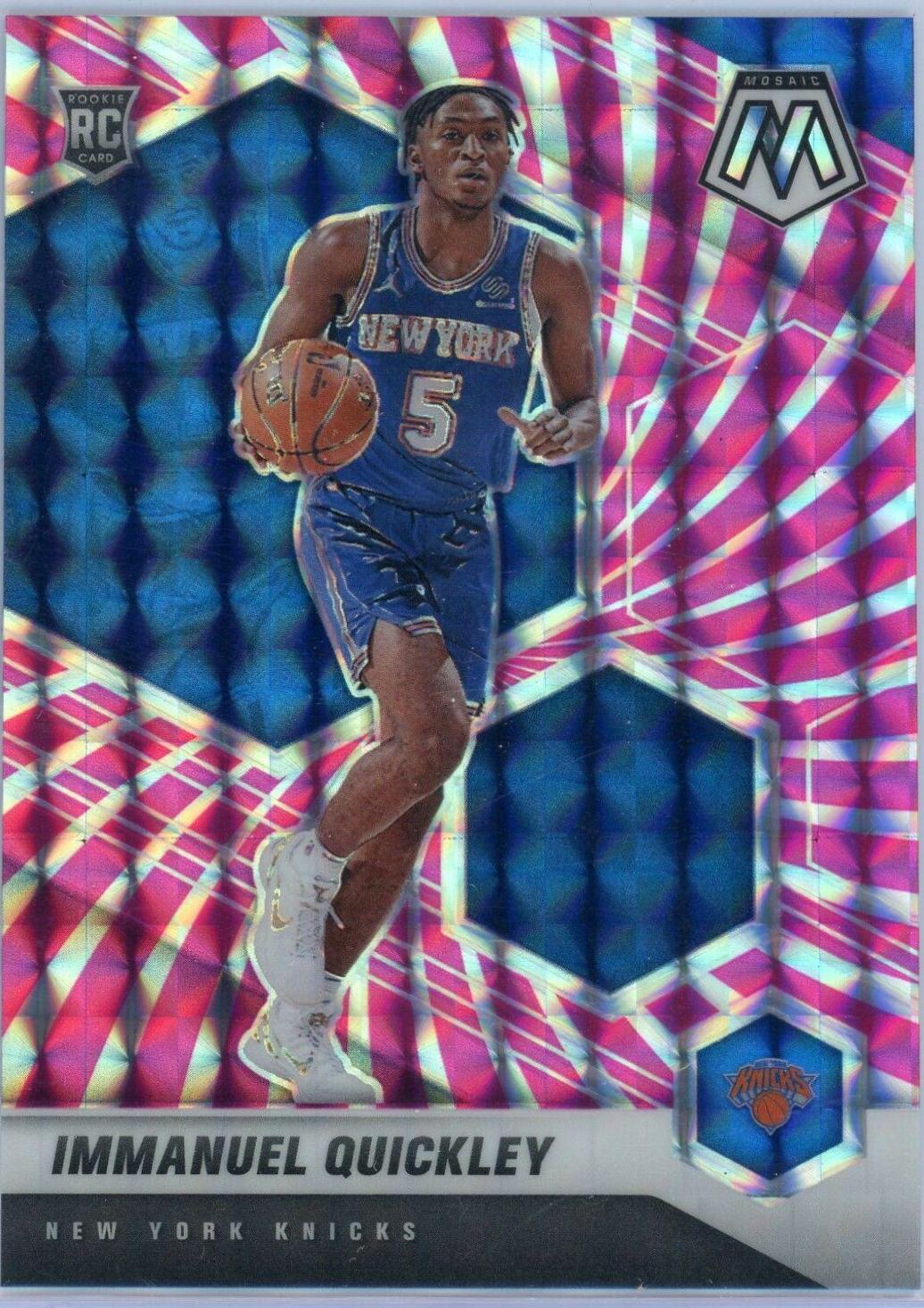 Immanuel Quickley [Pink Swirl] #208