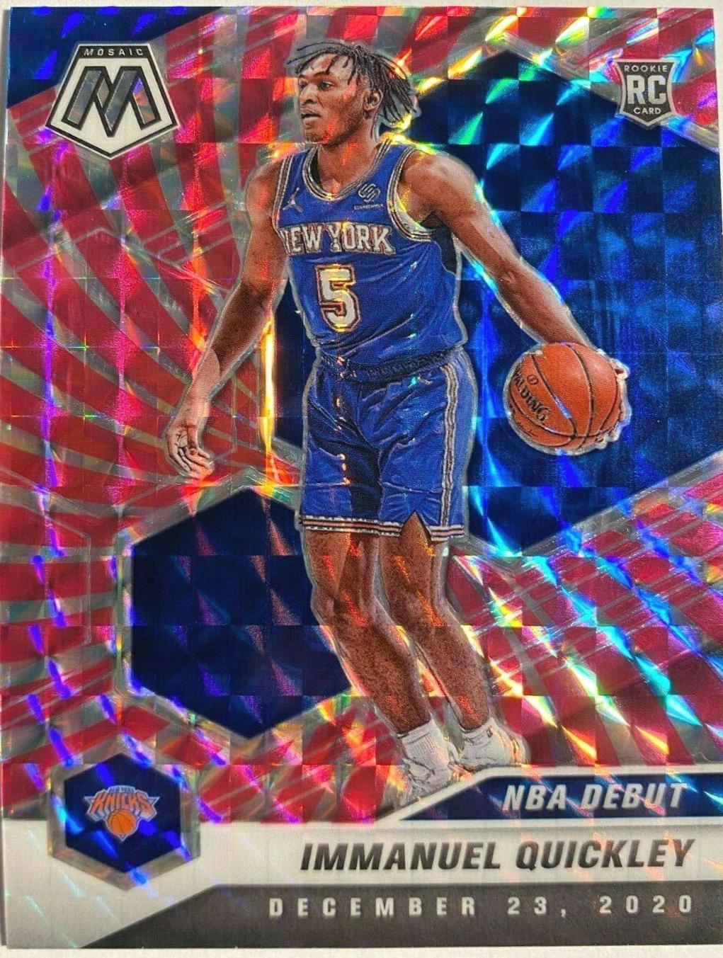 Immanuel Quickley [Pink Swirl] #277