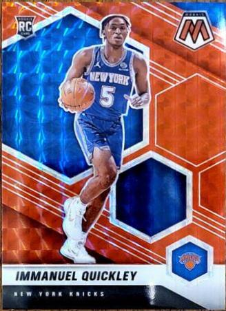 Immanuel Quickley [Red Mosaic] #208
