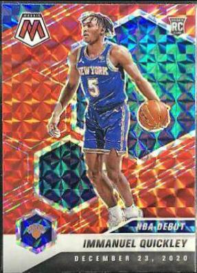 Immanuel Quickley [Red Mosaic] #277