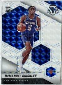 Immanuel Quickley [White Mosaic] #208