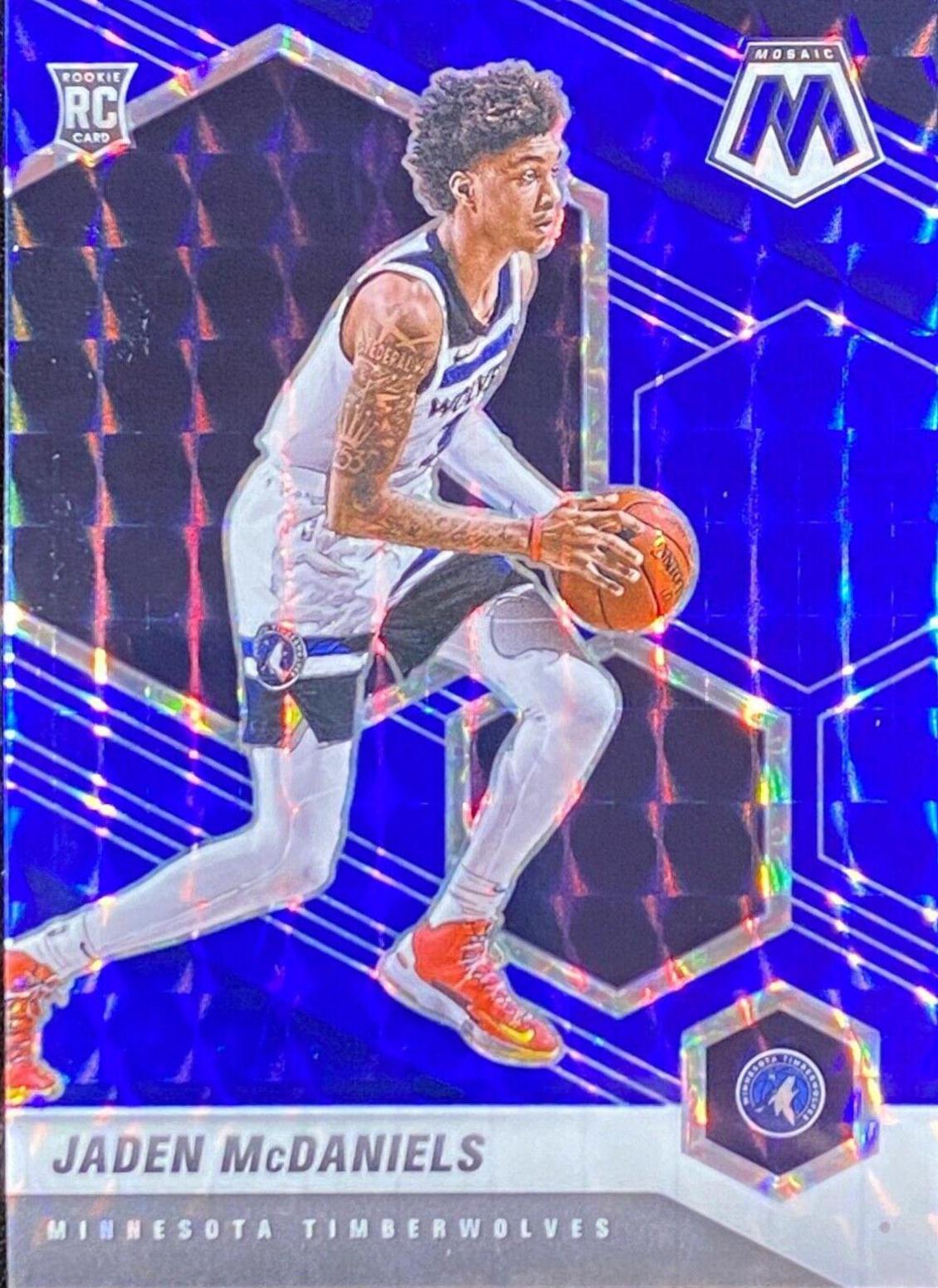 Jaden McDaniels [Blue Mosaic] #235