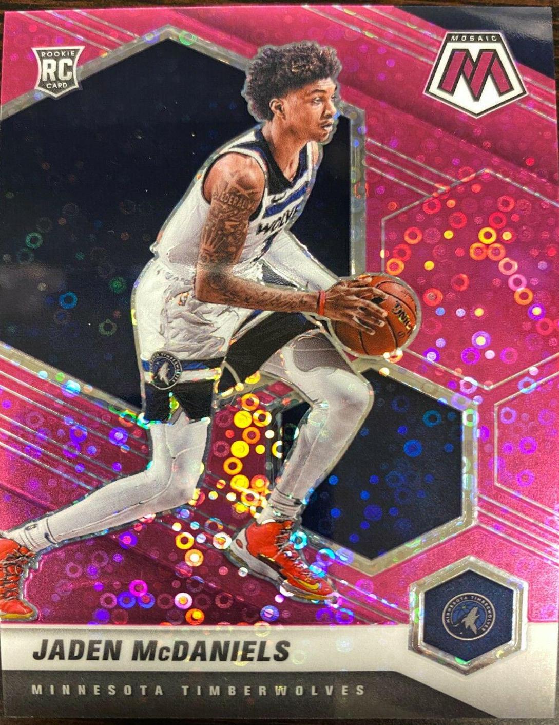 Jaden McDaniels [Fast Break Pink] #235