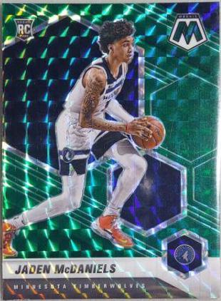Jaden McDaniels [Green Fluorescent] #235