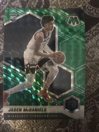 Jaden McDaniels [Green Mosaic] #235