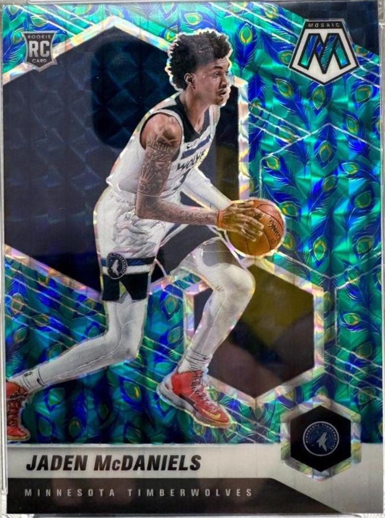 Jaden McDaniels [Peacock Choice] #235