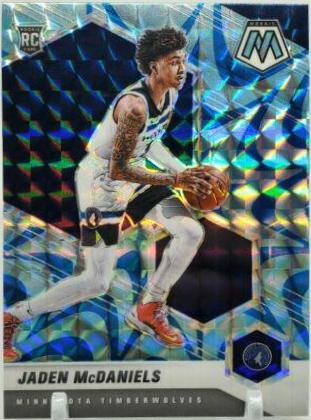 Jaden McDaniels [Reactive Blue] #235