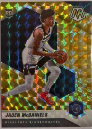 Jaden McDaniels [Reactive Yellow] #235