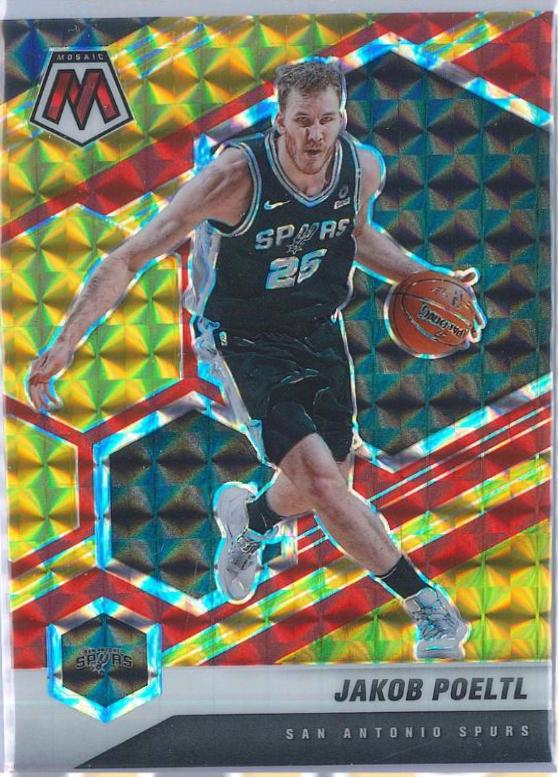 Jakob Poeltl [Choice Fusion Red & Yellow] #189