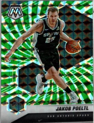 Jakob Poeltl [Green Swirl] #189